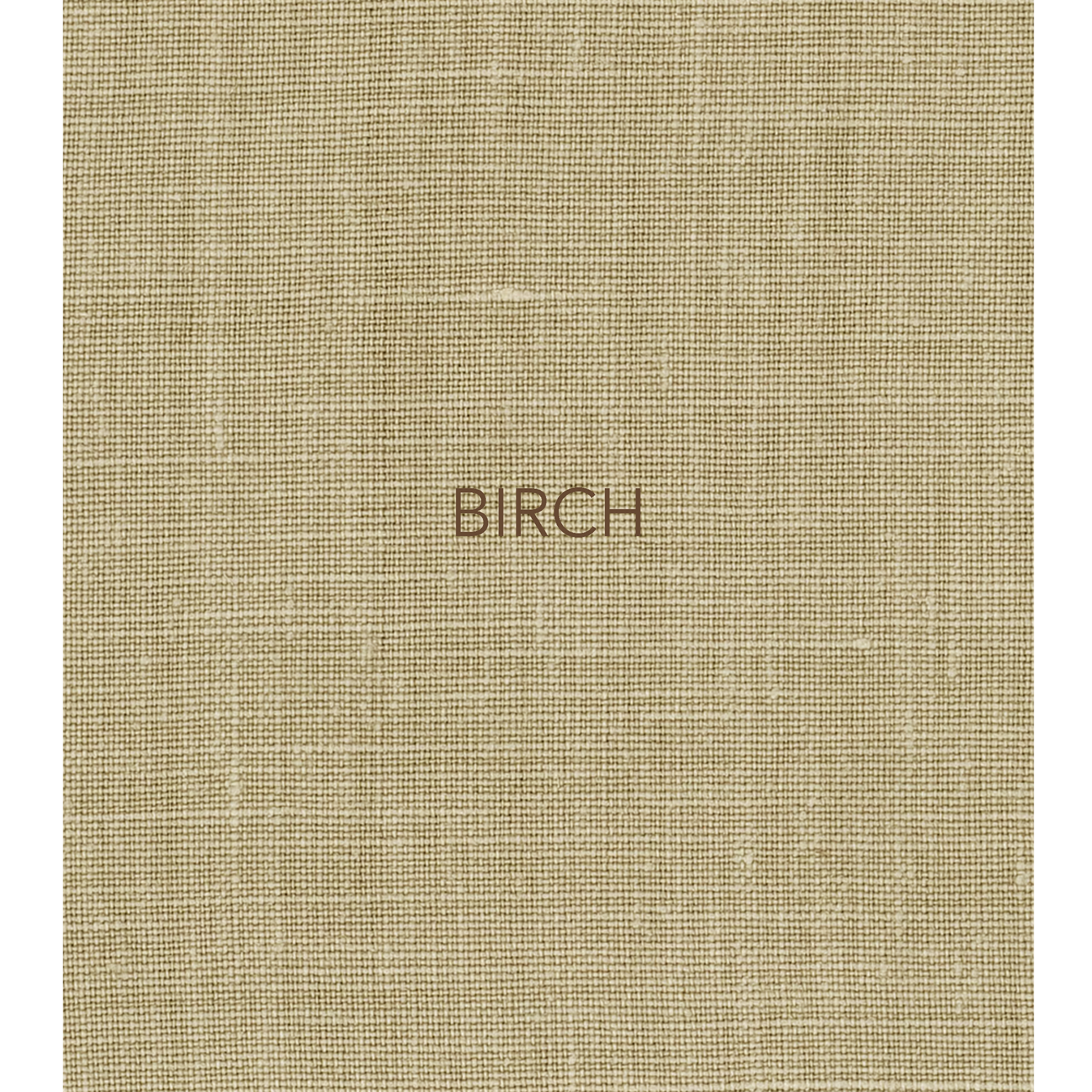 BIRCH - The lampshade fabric in this collection is a divine, pure Belgian linen, featuring a two-tone plain weave with beautiful natural slubs and a refined yet raw look from its brushed finish. 