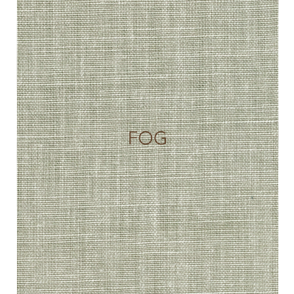 FOG - The lampshade fabric in this collection is a divine, pure Belgian linen, featuring a two-tone plain weave with beautiful natural slubs and a refined yet raw look from its brushed finish. 