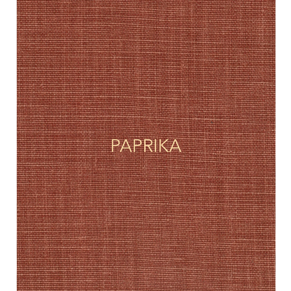 Paprika - The lampshade fabric in this collection is a divine, pure Belgian linen, featuring a two-tone plain weave with beautiful natural slubs and a refined yet raw look from its brushed finish. 