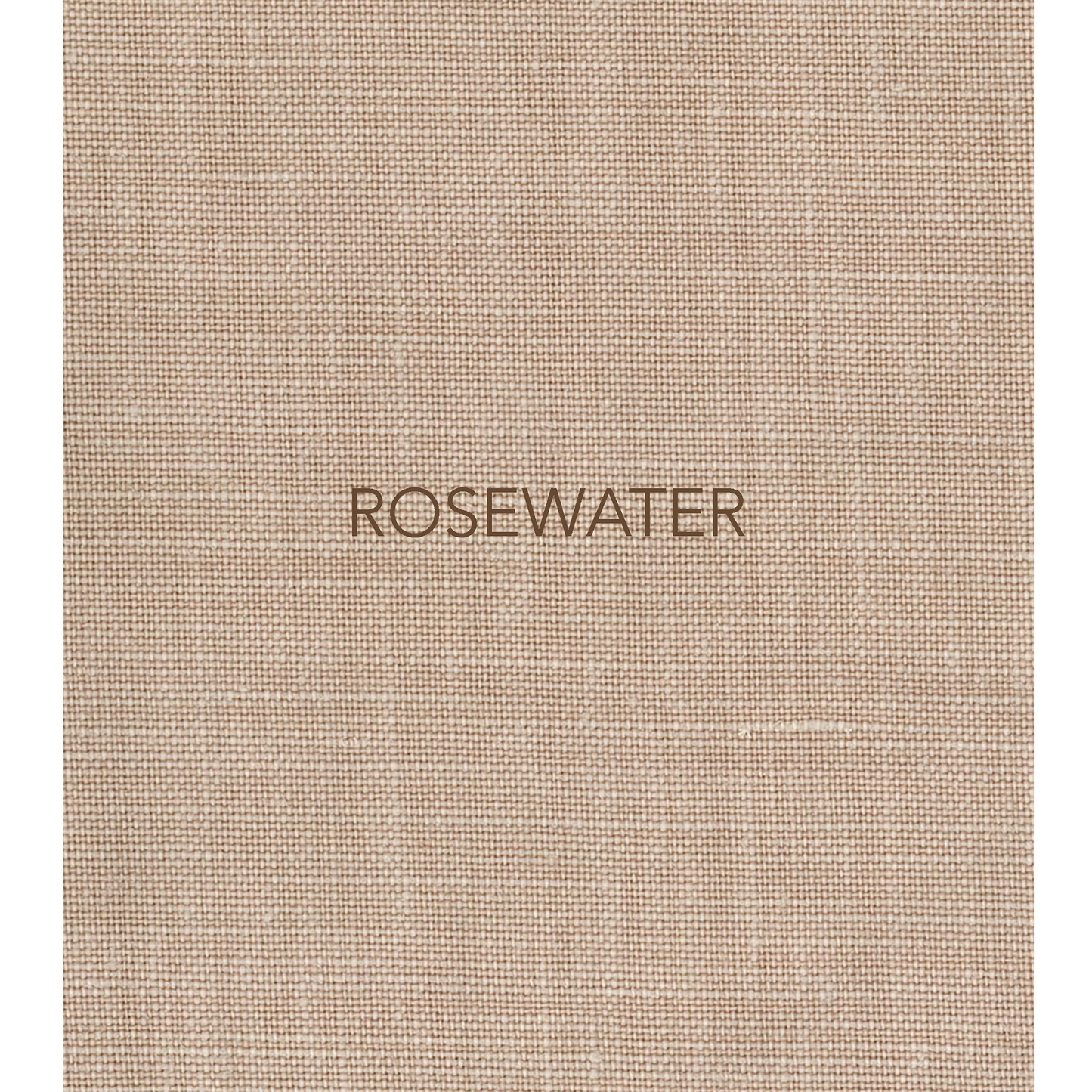 ROSEWATER - The lampshade fabric in this collection is a divine, pure Belgian linen, featuring a two-tone plain weave with beautiful natural slubs and a refined yet raw look from its brushed finish. 