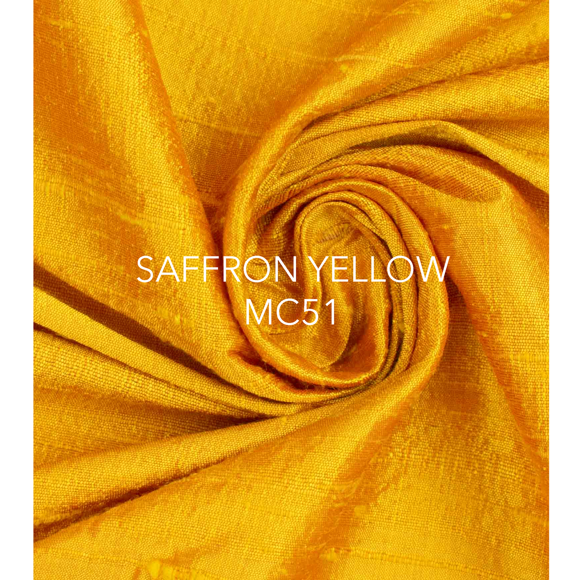 Saffron Yellow - The lampshade fabric in this collection is 100% silk, made from classical raw silk fibers with a natural random slub. It's perfect for those who appreciate a touch of luxury with a timeless charm.