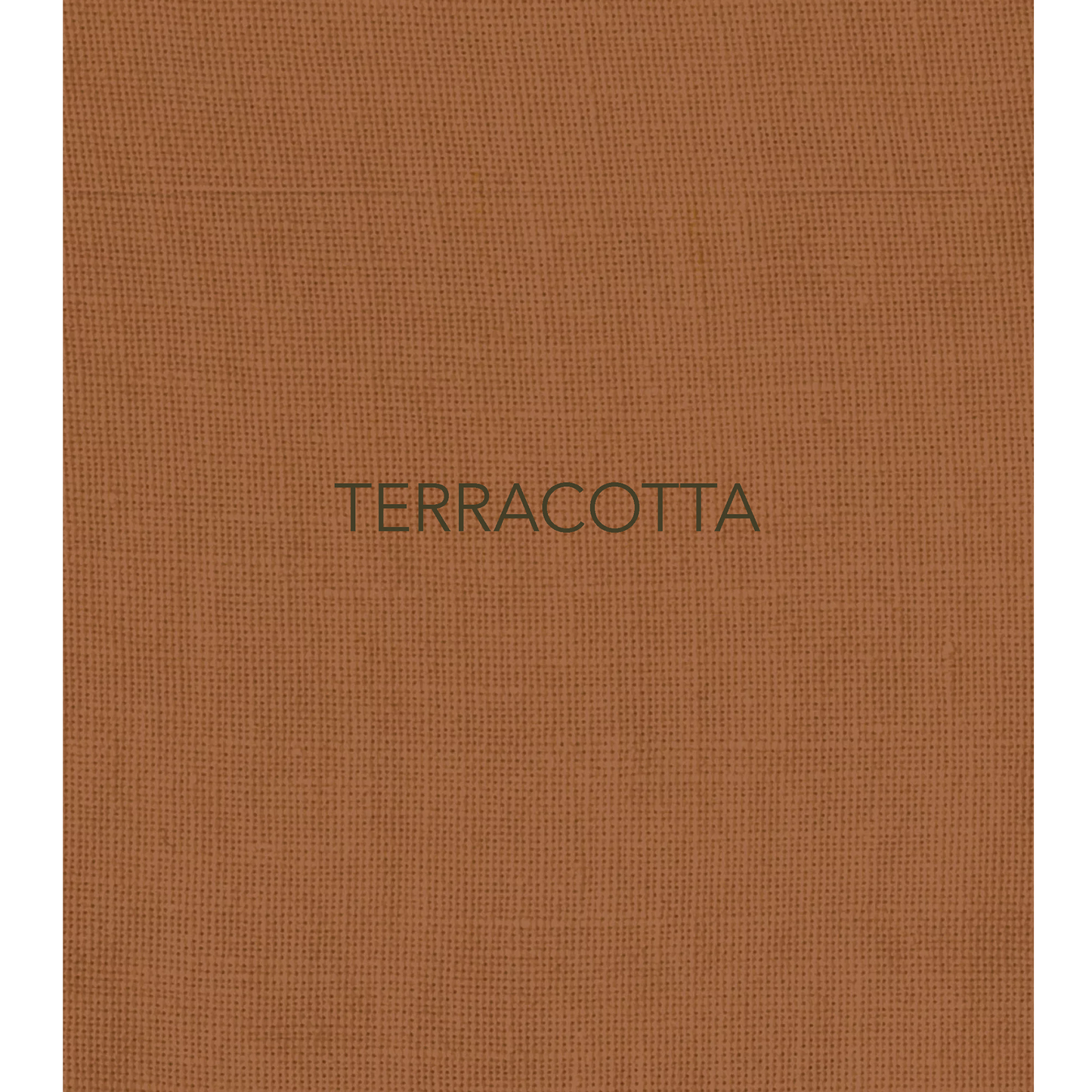 Terracotta - The lampshade fabric in this collection is a divine, pure Belgian linen, featuring a two-tone plain weave with beautiful natural slubs and a refined yet raw look from its brushed finish. 