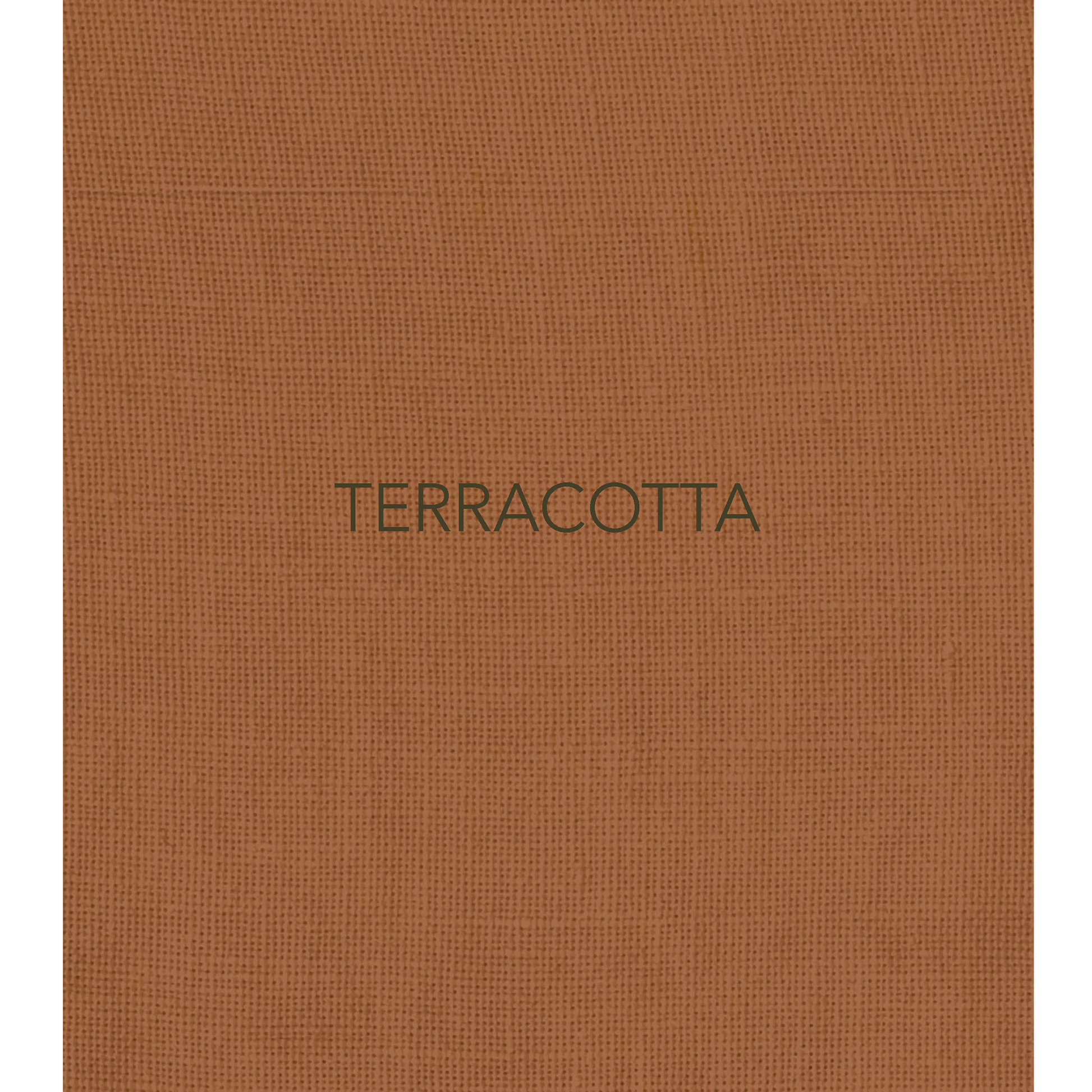 Terracotta - The lampshade fabric in this collection is a divine, pure Belgian linen, featuring a two-tone plain weave with beautiful natural slubs and a refined yet raw look from its brushed finish. 