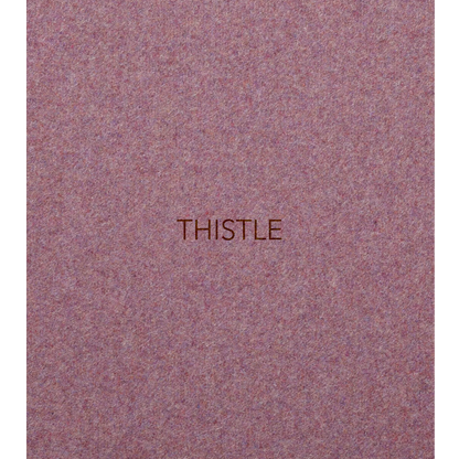 Thistle - The lampshade fabric in this collection is a soft, sophisticated, textured wool blend. This fabric adds warmth and texture
