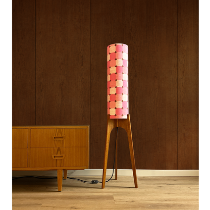 Blush Delight - Vintage Fabric Collection - Archie Rocket Floor Lamp