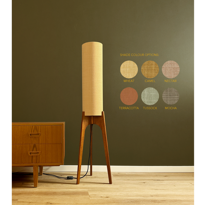 Archie Rocket Floor Lamp - Calm & Earthy Collection with 6 colour options