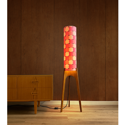 Lights On - Blush Delight - Vintage Fabric Collection - Archie Rocket Floor Lamp