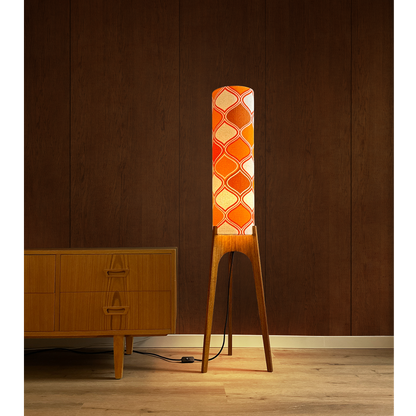 Lights On - Sunburst Citrus - Vintage Fabric Collection - Archie Rocket Floor Lamp